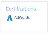 Adwords certification
