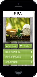 Site Mobile Pour Spa